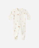 Quincy Mae Zip Long Sleeve Sleeper Footie ~ Carnival
