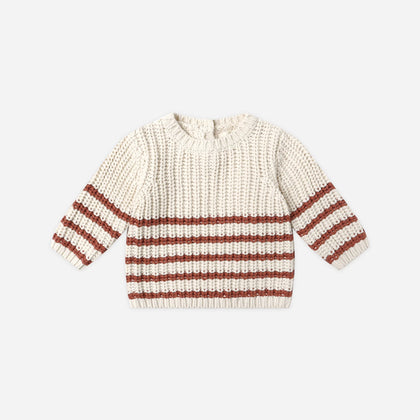 Quincy Mae Rex Sweater ~ Cranberry