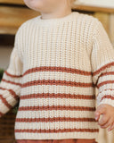 Quincy Mae Rex Sweater ~ Cranberry