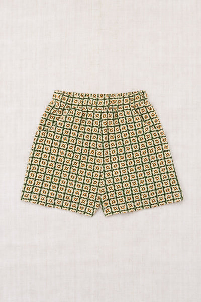 Misha & Puff Cycling Short ~ String/Lawn Pinking Tiles