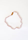 CanyonLeaf - Pure Gemstone + Rose Quartz || Necklace: 18"