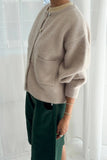 Le Bon Shoppe - Amélie Alpaca Cardigan - Smoke
