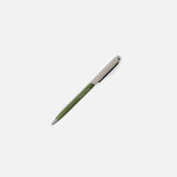 Papier Tigre - Ballpoint Pen Metal: OLIVE/LUNE