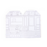 Speedy Monkey - Box of 6 Coloring Books (20p.) + 145 Stickers