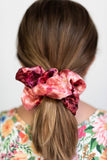 Botanically Dyed Silk Scrunchie: Yellow