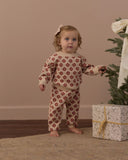 Rylee & Cru Knit Pant ~ Poinsettia