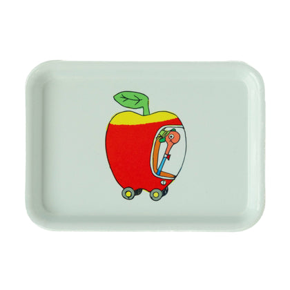Three Potato Four - 3P4 x Richard Scarry® - Apple Car Vintage-Style Tray