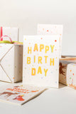 Adelfi - Rainbow Stars Birthday Card: Single