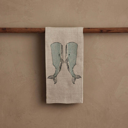 Coral & Tusk - Whale Love Tea Towel