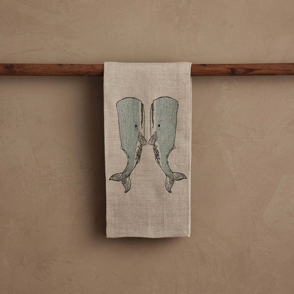 Coral & Tusk - Whale Love Tea Towel