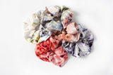 Botanically Dyed Silk Scrunchie: Yellow