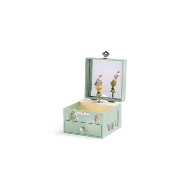 Moulin Roty - Musical jewellery box - Three Little Rabbits - Moulin Roty