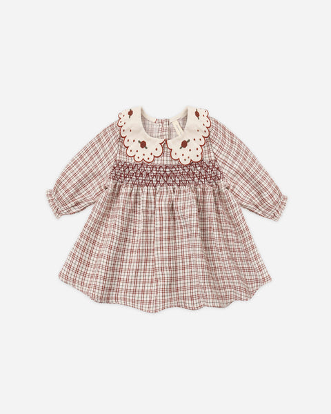 Quincy Mae Callie Dress ~ Christmas Plaid