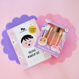 no nasties kids - No Nasties Kids Mini Makeup Brush Set