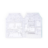 Speedy Monkey - Box of 6 Coloring Books (20p.) + 170  Stickers