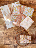re:mused studio - Wild Mountain Wrap Sheet-Double Sided: Roll of 3 Sheets