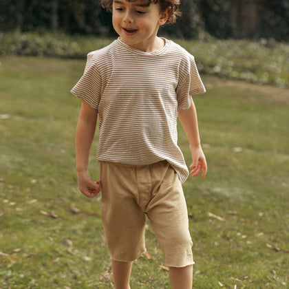 Go Gently Nation - Trouser Short: Straw