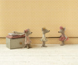 Maileg Little Sister Ballerina Mouse in Daybed