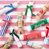 Meri Meri - Stripe Velvet Bow Crackers