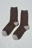 Le Bon Shoppe - Wool Waffled Socks : Oatmeal / Cream