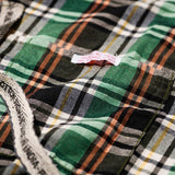 Puebco - RECYCLE COTTON CHECK APRON / Green