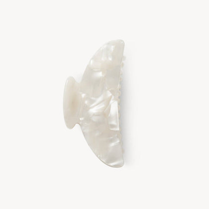 MACHETE - Midi Heirloom Claw in White Shell