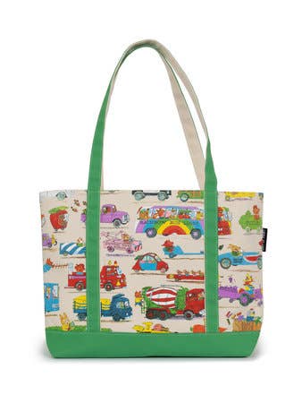 Penguin Random House LLC - Richard Scarry: Things That Go Zippered Boat Tote
