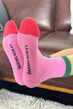 Le Bon Shoppe - Color Block Girlfriend Socks : Black Coffee