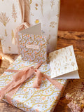 re:mused studio - Wild Mountain Wrap Sheet-Double Sided: Roll of 3 Sheets