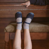 Zimmerman Shoes - Scalloped Mary Jane - Navy: 11 (Child) / Medium (E)