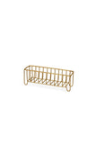Fog Linen Work - Brass Wire Slender Basket