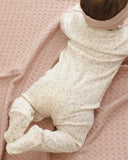 Quincy Mae Zip Long Sleeve Sleeper Footie ~ Ditsy