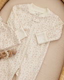 Quincy Mae Zip Long Sleeve Sleeper Footie ~ Ditsy