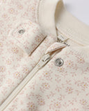 Quincy Mae Zip Long Sleeve Sleeper Footie ~ Ditsy