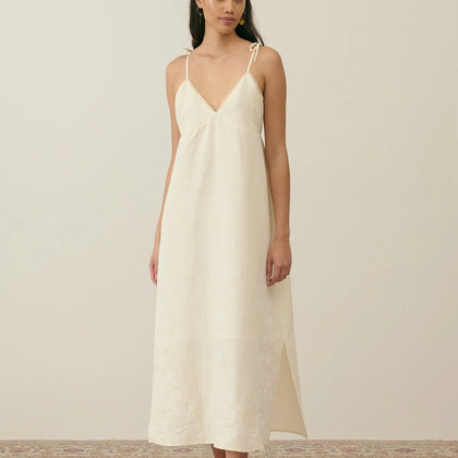 Louise Misha Women's Donna Dress ~ Cream
