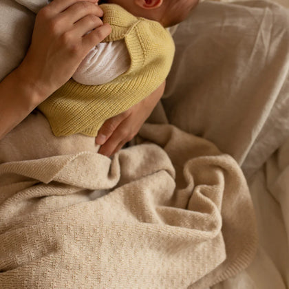 Hvid Blanket Dora ~ Cream