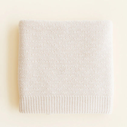 Hvid Blanket Dora ~ Cream