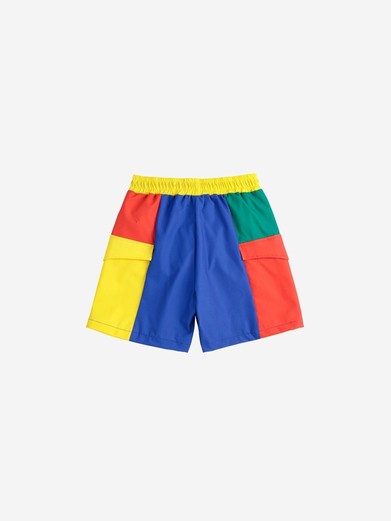 Bobo Choses Color Block Swim Board Shorts