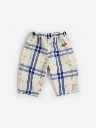 Bobo Choses Fun Tartan Woven Pants