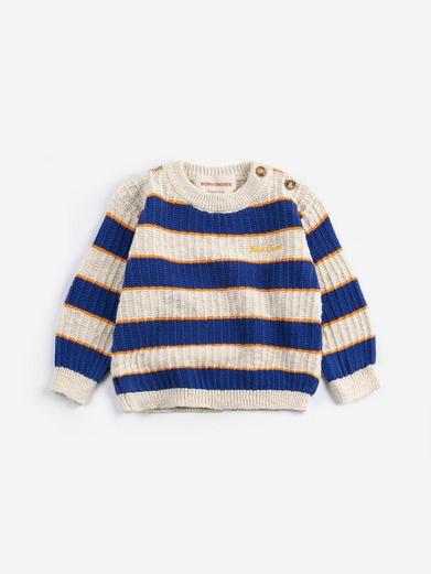 Bobo Choses Striped Baby Jumper