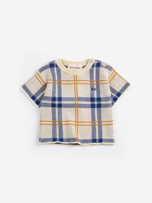 Bobo Choses Fun Tartan knitted Tshirt