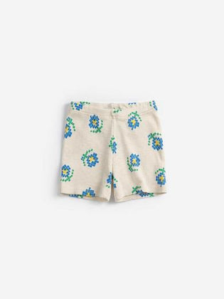 Bobo Choses Pixel Flowers all over short legging