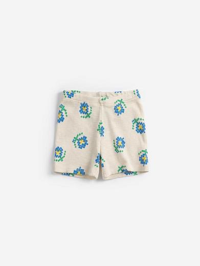 Bobo Choses Pixel Flowers all over short legging