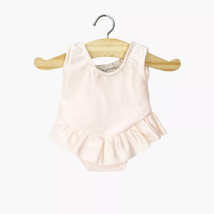 Minikane Maia Ruffled Leotard in Pink