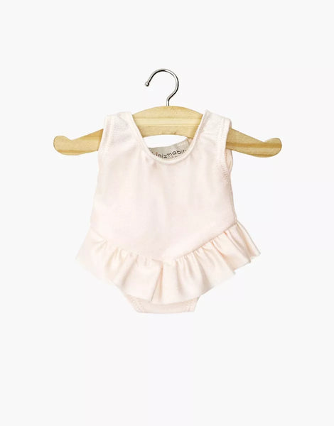 Minikane Maia Ruffled Leotard in Pink