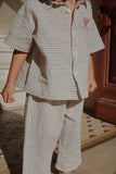 Konges Rosie H-W Duo Shirt GOTS ~ Stripe Blue