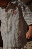 Konges Rosie H-W Duo Shirt GOTS ~ Stripe Blue