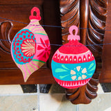 East End Press - Baubles Sewn Garland