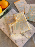 re:mused studio - Capri Gift Wrap Sheet - Double Sided: Roll of 3 Sheets