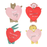 Meri Meri - School Bus Valentine's Cards & Bracelets Set